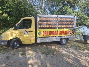 Mercedes-Benz Sprinter FOOD-TRUCK-Grylovana kurata