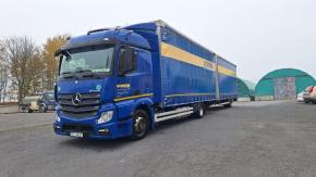 Mercedes-Benz  Actros + Vlek 