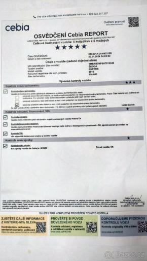 Škoda Superb 1,4   TSI ACT naj.121.000 km 